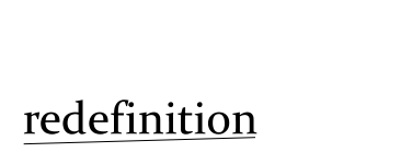 redefinition logo